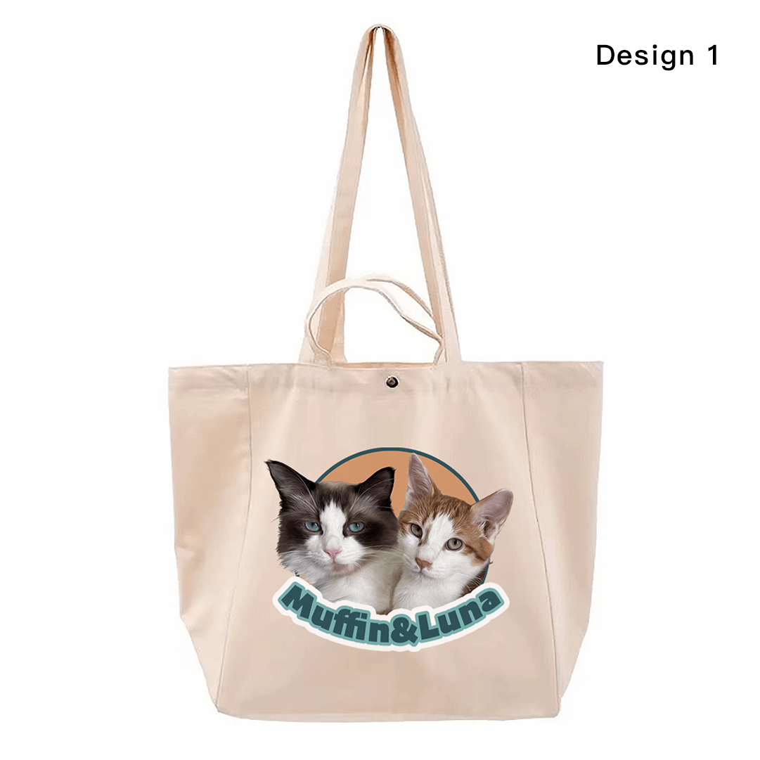 Custom Personalized Canvas Bag - mogumark