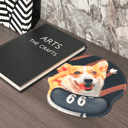 Custom Mouse pad with Wrist Rest - mogumark